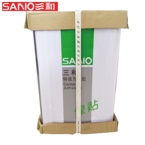 三和膠綠貼特效萬能膠大桶裝7kg/桶