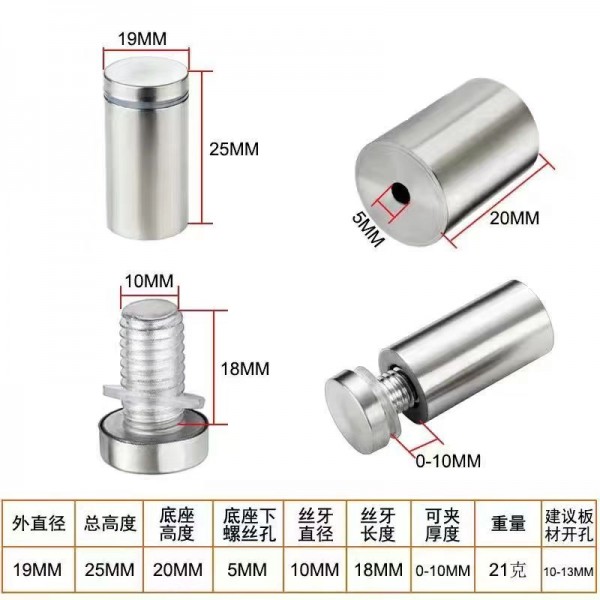 19mm*25mm/1個 